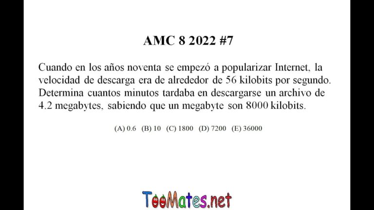 AMC 8 Estadísticas